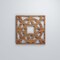 Ekena Millwork Extra Small Brownsville Decorative Fretwork Wood Wall Panels, Walnut, 7 3/8"W x 7 3/8"H x 3/8"T WALW08X08X0375BNEWA - alternate 3